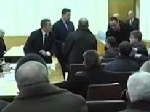Як свободівець вдарив чиновника – відео