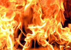 На аміачному заводі у Горлівці сталася пожежа - фото
