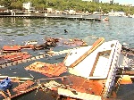 В Одесі вибухнула яхта