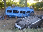На Полтавщині в аварії загинула дитина, семеро дорослих травмовано