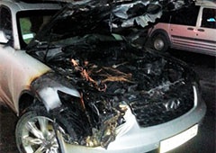 Мера Полтави звинувачують у підпалі машини - фото