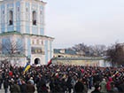 На Михайлівській площі зібрався кількатисячний мітинг