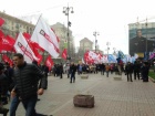 Опозиція помітингувала під Київрадою та пішла мітингувати до ВР