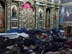 Михайлівський собор приютив мітингувальників