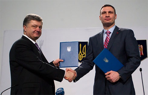 Кличко йде в мери Києва, а Порошенко - в президенти. Вони домовилися - фото