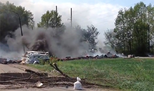 СБУ: у Слов’янську знищено три блокпоста та п’ятьох терористів - фото