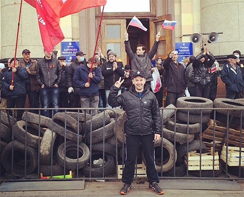 Заарештували організатора сепаратистських мітингів у Харкові Костянтина Долгова - фото