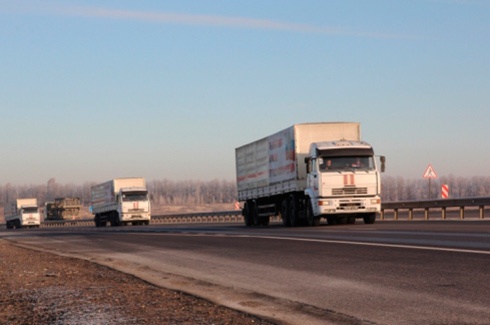 Дев’ятий російський так званий «гуманітарний конвой» незаконно увійшов в Україну - фото