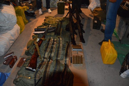 В Одесі затримано диверсанта з чималеньким арсеналом зброї - фото