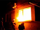 У Києві підпалили офіс КПУ [відео]