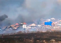 Причина масштабної пожежі в Хакасії – підпал трави - фото