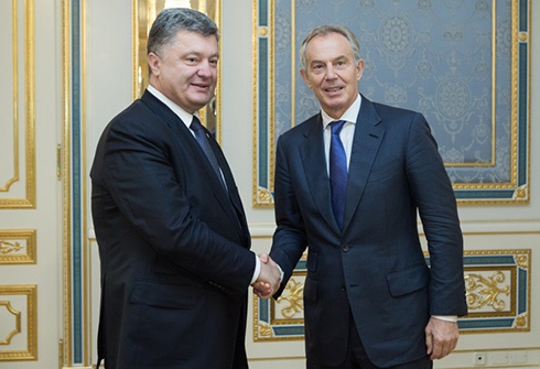 Порошенко назвав Блера «справжнім другом України» - фото