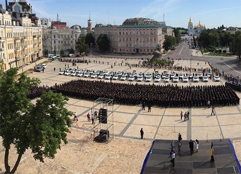 На вірність Україні склали присягу перші 2 тисячі поліцейських - фото