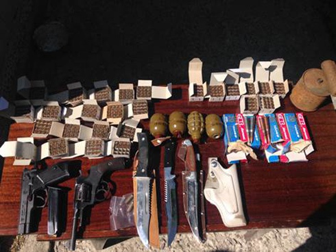 У Броварах СБУ вилучила зброю, привезену з АТО - фото