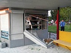 У Броварах стався вибух в кіоску, загинула людина