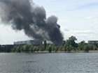 В Москві сталася масштабна пожежа на заводі ЗіЛ