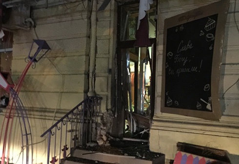 В Одесі спрацював вибуховий пристрій біля ресторану «У Ангелових» - фото