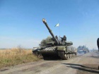 Перший етап відвєведення танків на Луганщині завершено, - штаб АТО