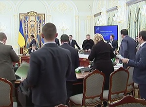 Відео конфлікту Саакашвілі і Авакова на Нацраді реформ - фото