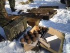 На Луганщині виявили схованку з великою кількістю зброї та боєприпасів