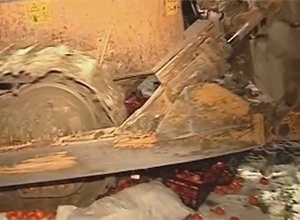 На Ставропіллі вилучили в магазині і розчавили трактором «заборонені» мандарини - фото