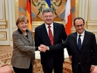 Порошенко обговорив вибори на Донбасі з Меркель і Олландом