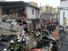 В Подільському районі вибух зруйнував 5 гаражів, загинула людина