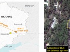 Показано супутниковий знімок із ЗРК «Бук», зроблений за кілька годин до авіакатастрофи MH17