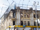 КМДА: власник згорілої пам′ятки архітектури на Хрещатику повинен відновити будівлю