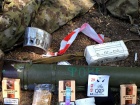 Відступаючи, бойовики лишили російське спорядження і сухпайки