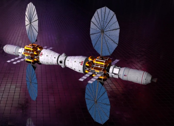 Lockheed Martin представила проект марсіанської орбітальної станції - фото
