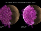 Сонячний спалах спричинив потужнє сяйво над Марсом