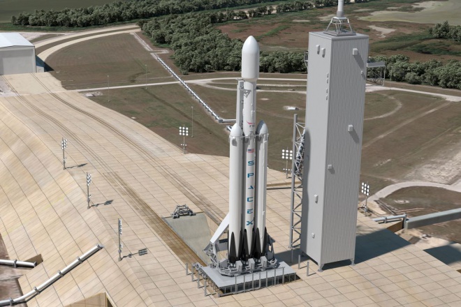Ілон Маск анонсував запуск надважкої ракети - фото