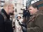 Провокатор Руслан Коцаба отримав у щелепу