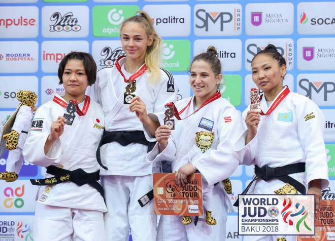 Українка Білодід стала наймолодшою чемпіонкою світу в історії дзюдо - фото