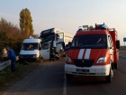 На Черкащині вантажівка протаранила автобус з дітьми