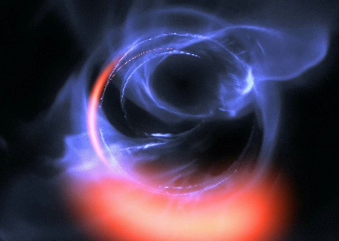 Вчені знайшли підтвердження існування гігантської чорної діри в центрі нашої галактики - фото