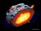 На металевих астероїдах можливо вивергалися залізні вулкани