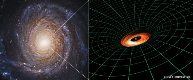 Знайдено загадкову чорну діру - фото
