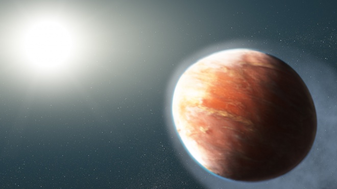 Виявлено екзопланету з такою неймовірно температурою поверхні, що вона випаровує залізо - фото