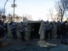 Біля ВР сталися сутички поліції з Нацкорпусом