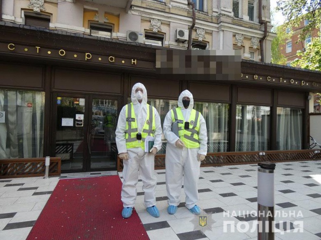 Поліція заявила, що перевірила ресторан Тищенка «Велюр» - фото