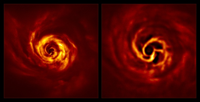 Астрономи угледіли процес народження планети - фото