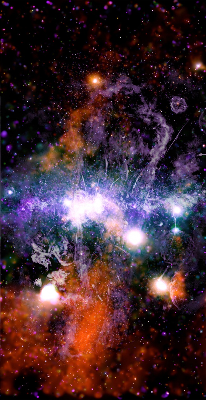 Намагнічені нитки сплели видовищний галактичний гобелен - фото