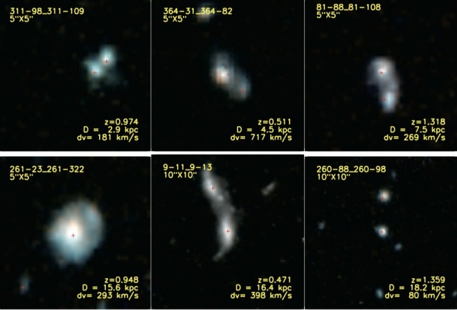 Злиття галактик провокує зростання зореутворення - фото