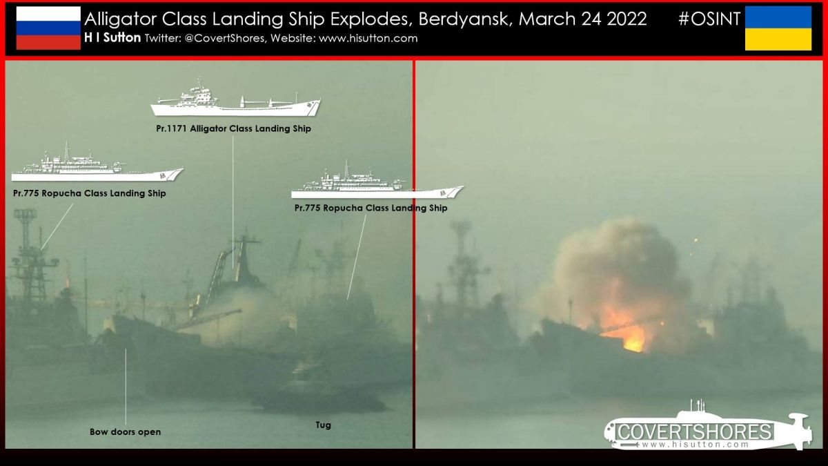 Командири двох пошкоджених кораблів у Бердянську - з числа зрадників України - фото