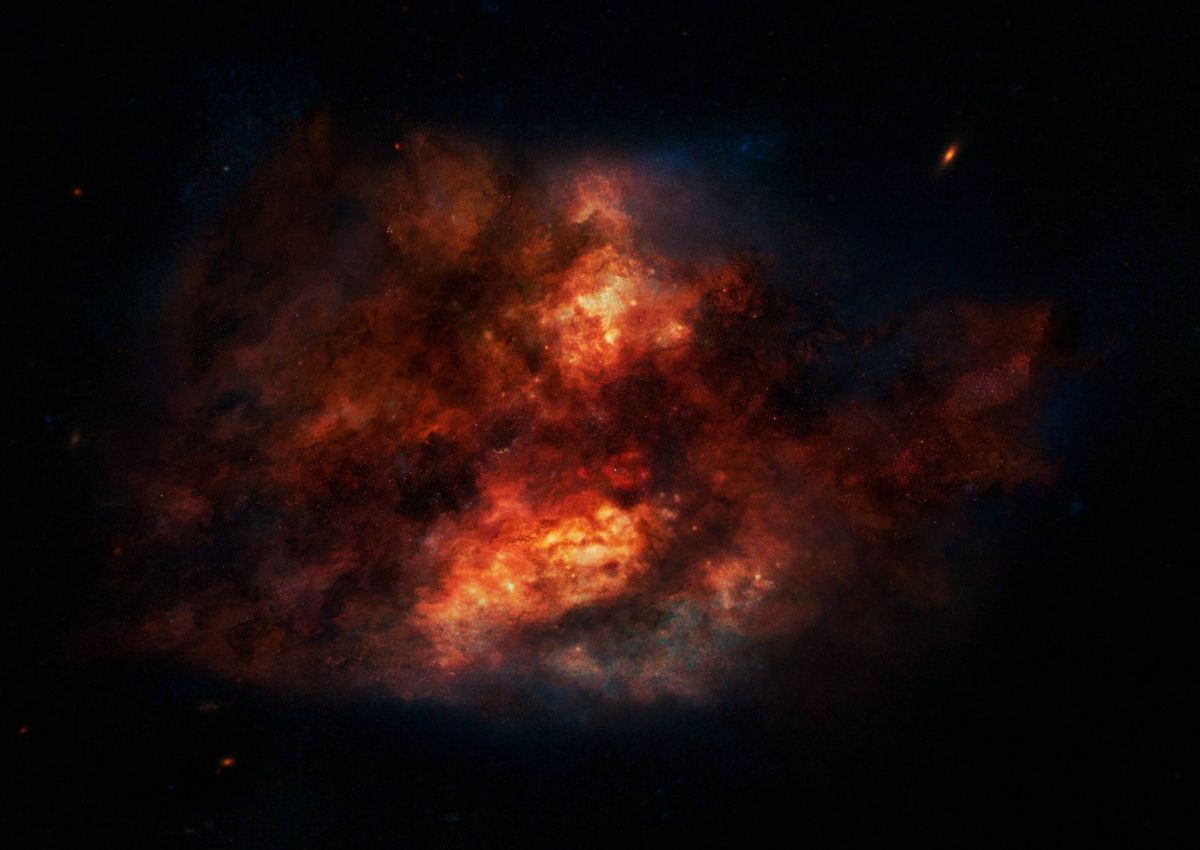 Радіо- та мікрохвилі розкривають справжню природу темних галактик у ранньому Всесвіті - фото