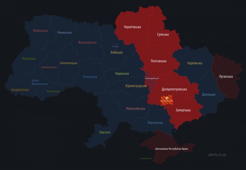 По Україні шириться повітряна тривога: ризик масованого удару - фото