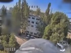 В Енергодарі дрон-камікадзе “завітав” на нараду керівників окупаційної поліції (відео)