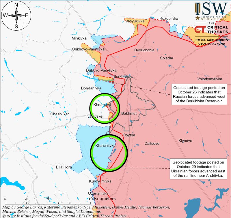 ISW: 29 жовтня українські війська просунулися на двох напрямках - фото